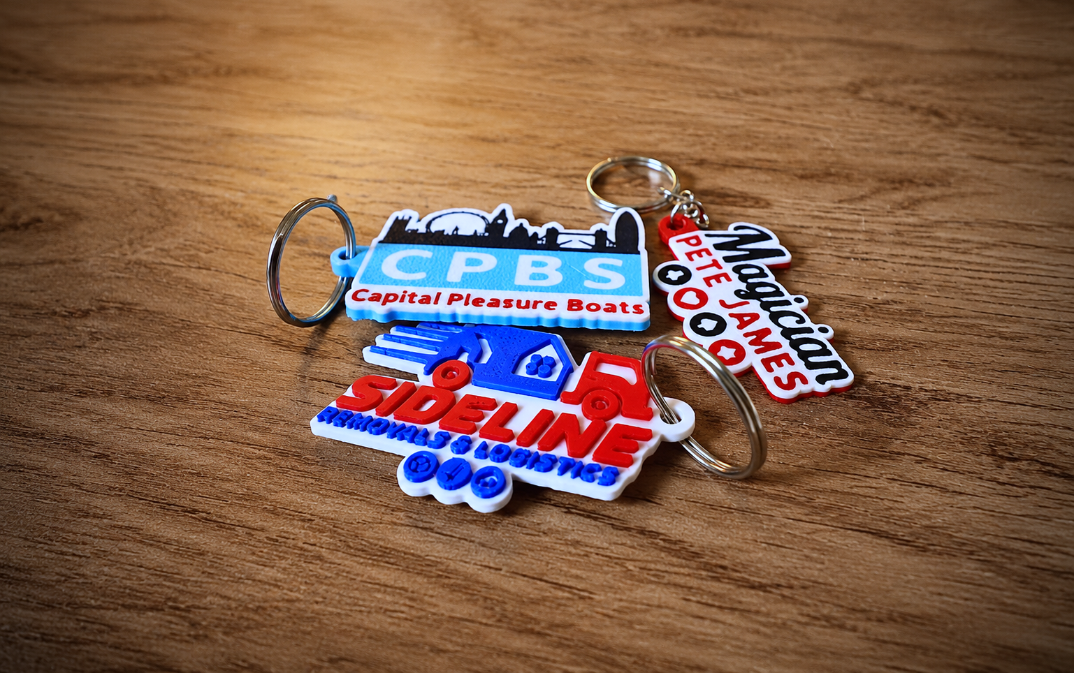 Customised Logo Keyrings