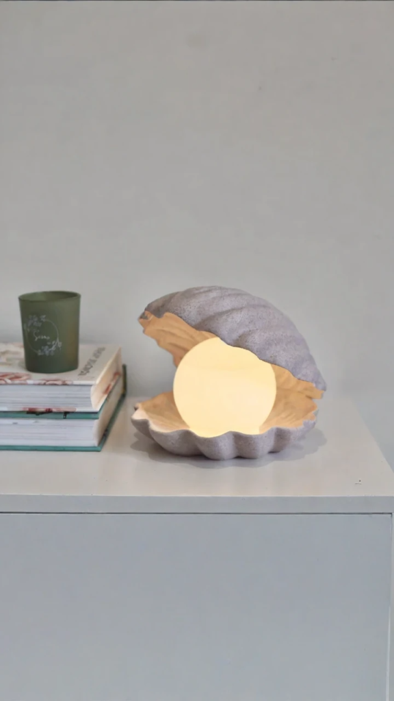 Coastal Shell Lamp